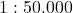 1 : 50.000