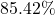85.42\%